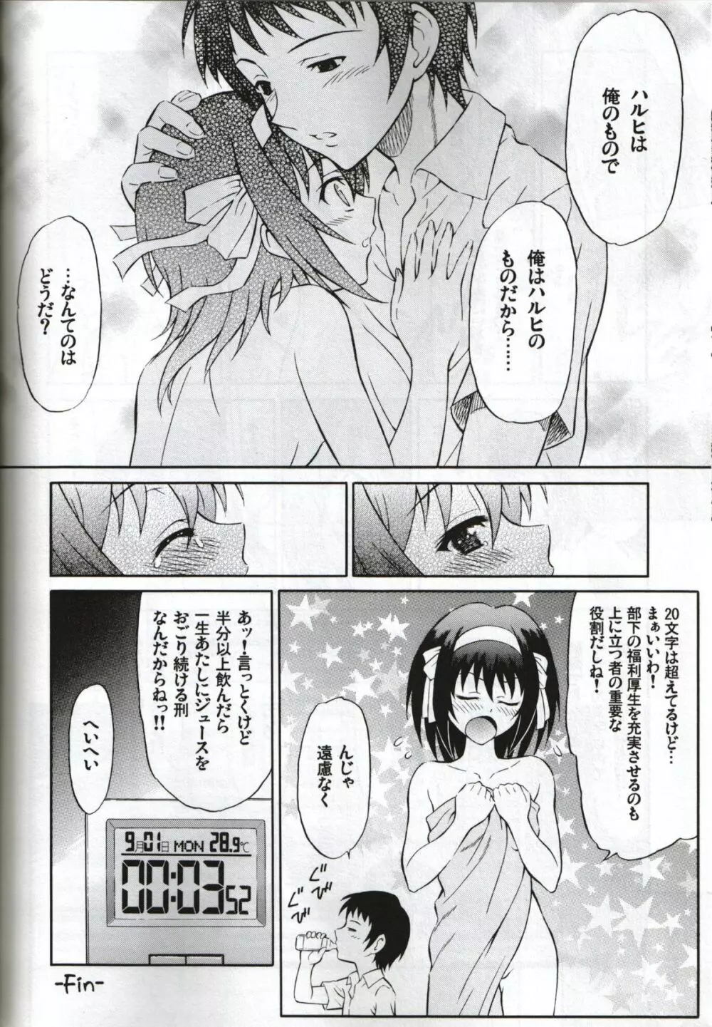 涼宮ハルヒの発熱 - page19