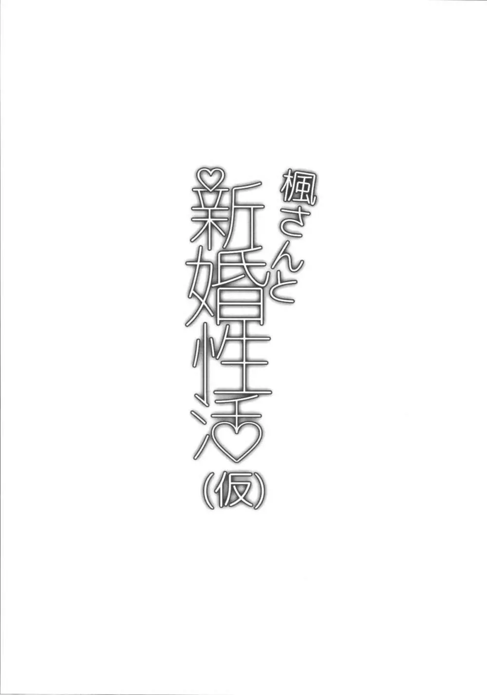 楓さんと新婚性活 - page3