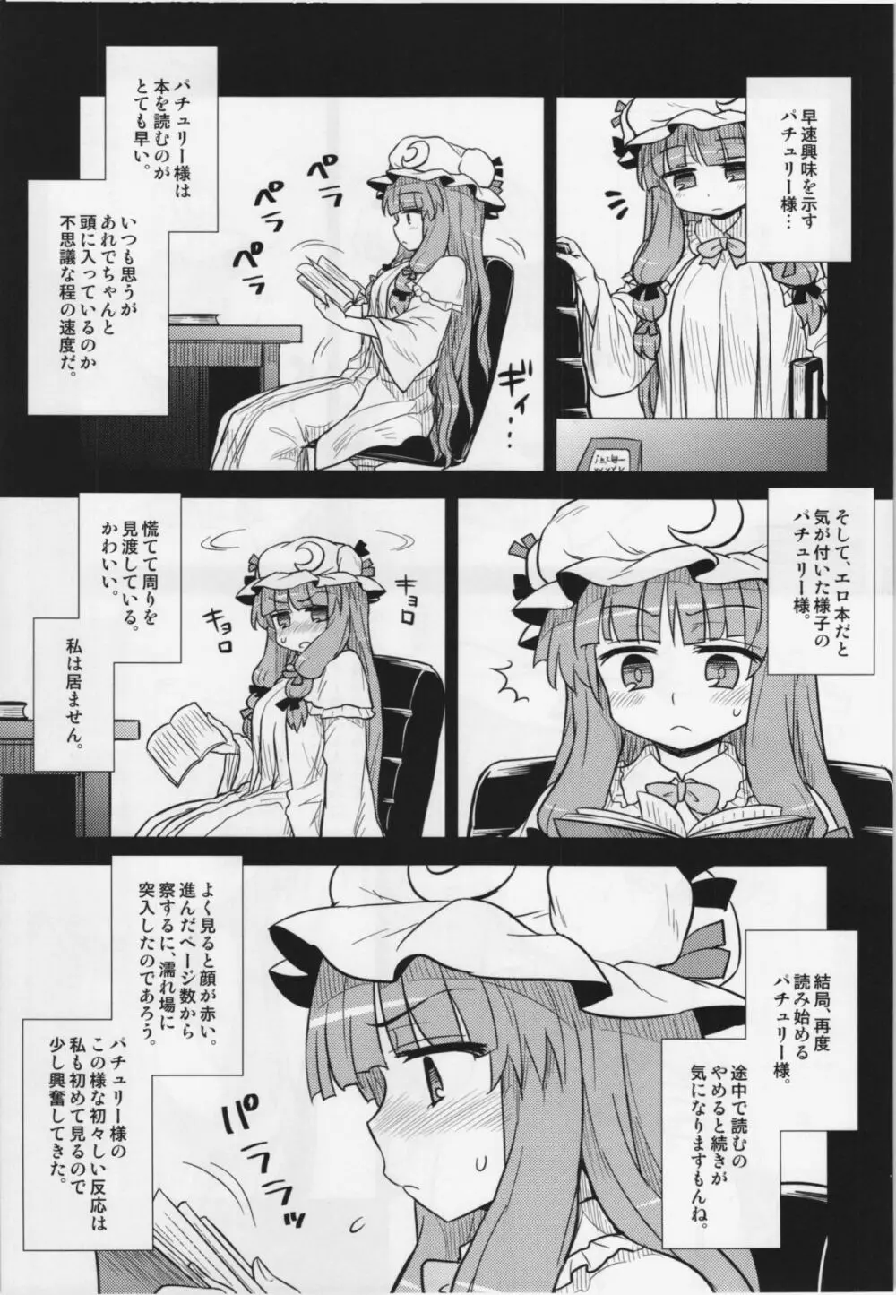 小悪魔のパチュリー観察記 - page5