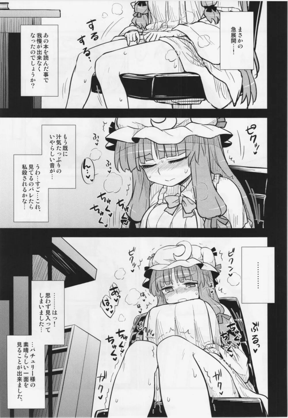 小悪魔のパチュリー観察記 - page7