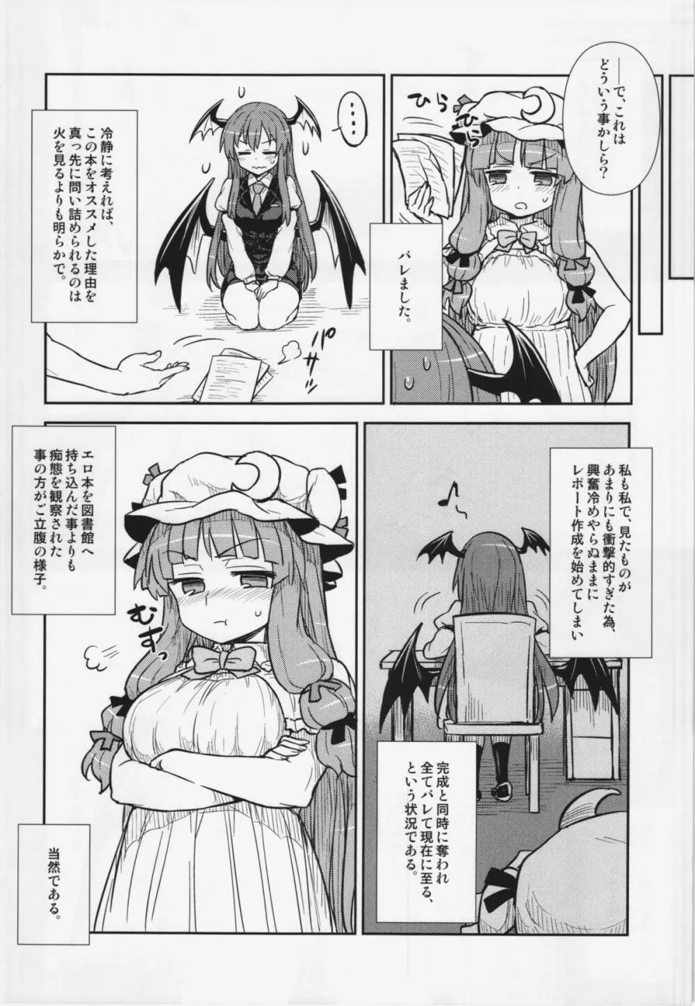 小悪魔のパチュリー観察記 - page8