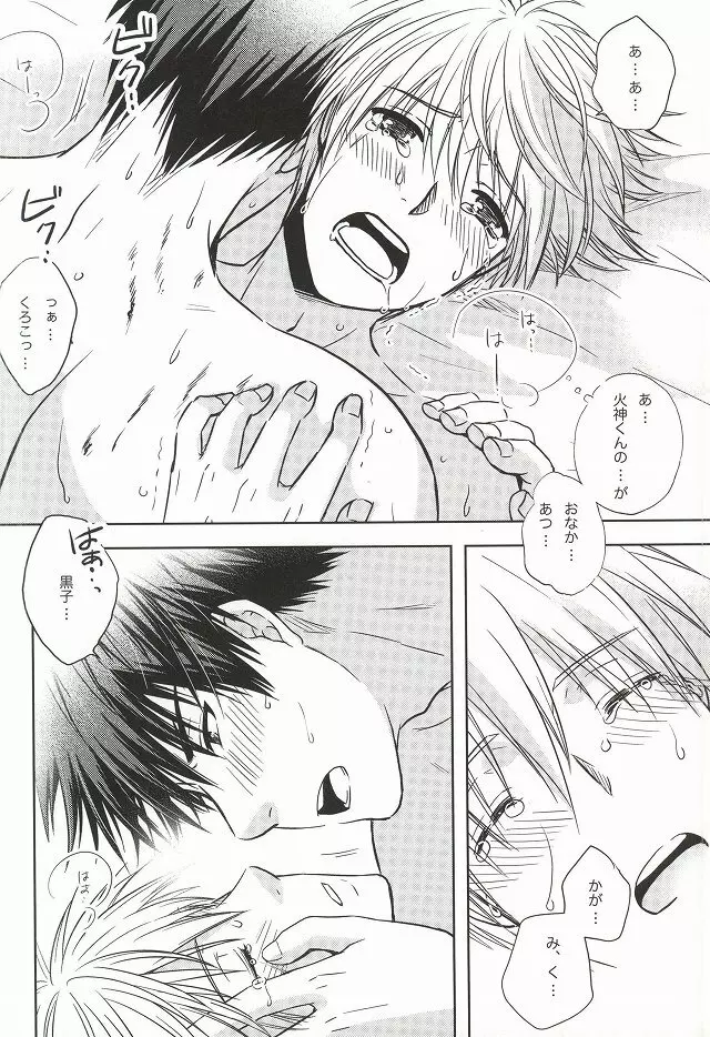 火神くんのスケベすいっち - page43