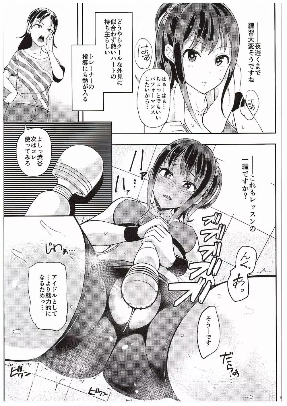 密着取材ドキュメント 渋谷凛アイドルの素顔 - page4