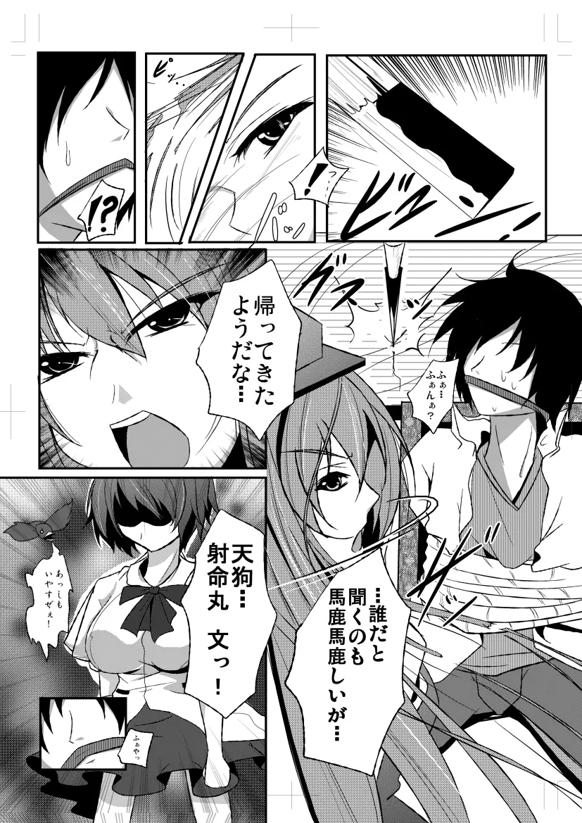 射命丸文と慧音の愛妻料理対決! - page11