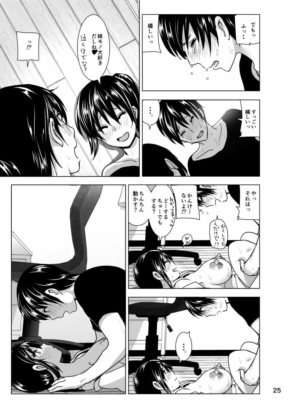 妹のおっぱいがまるだしだった話4 - page26