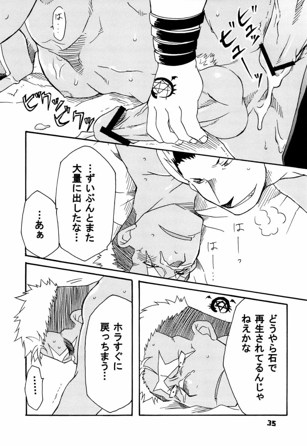 スカーを辱め直す本 - page35