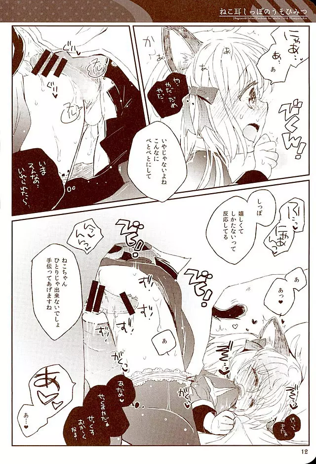 ねこ耳しっぽのうそひみつ - page11