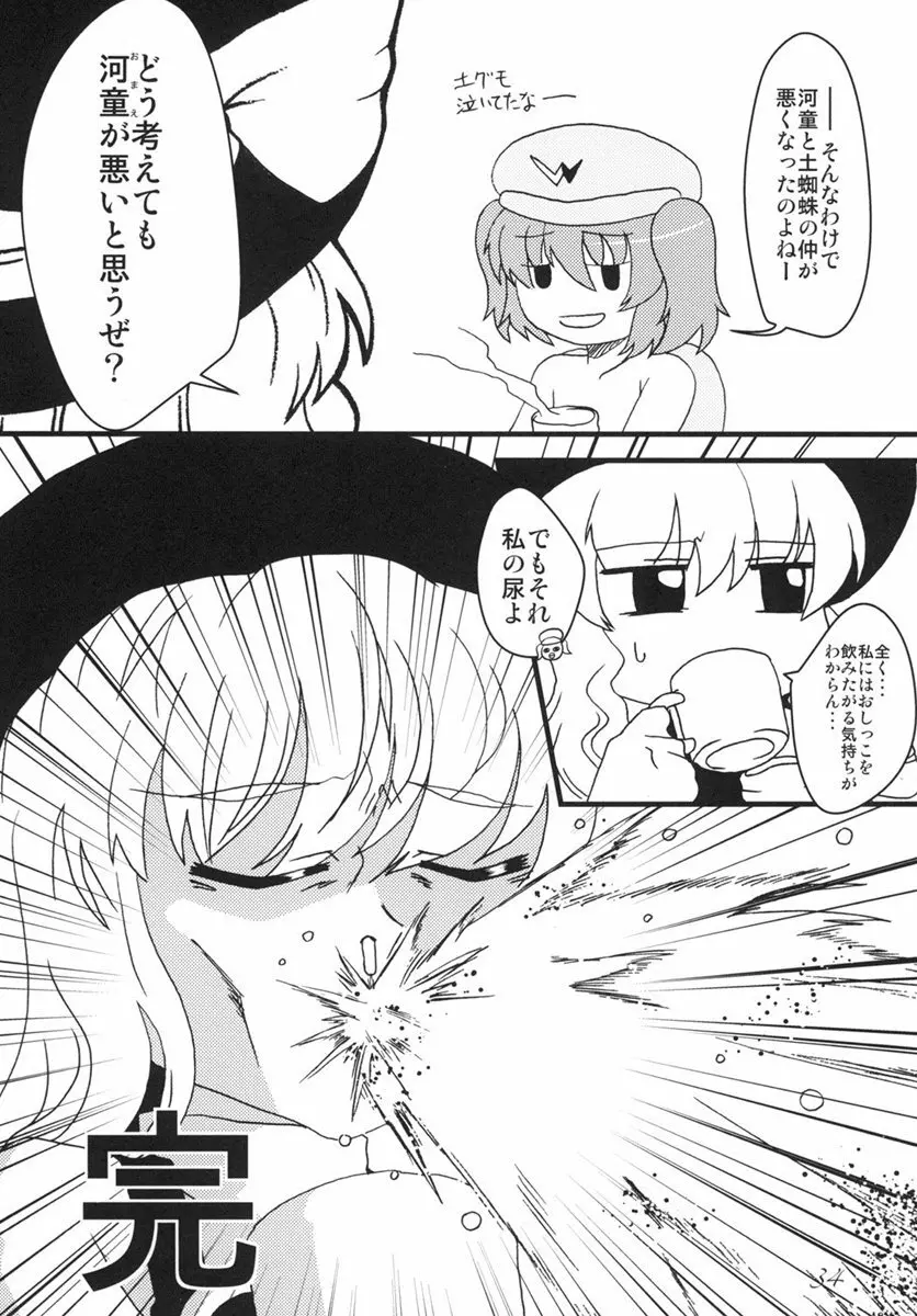 東方の尿の合同です。 ～二度目の失敗～ - page35
