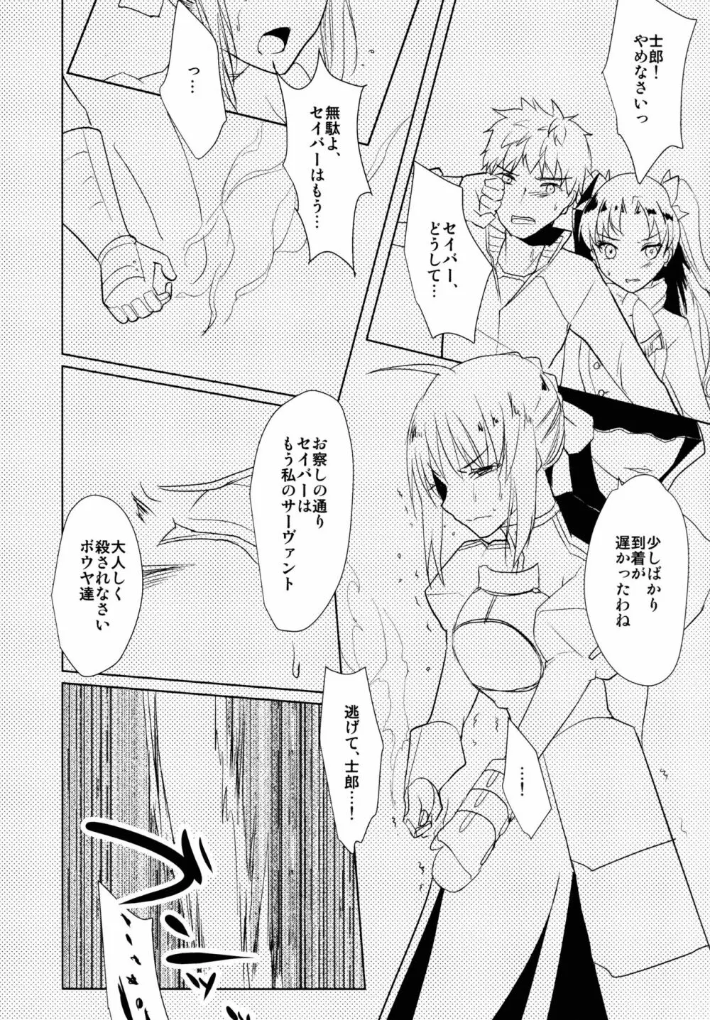 かわいそうなセイバーさん - page11