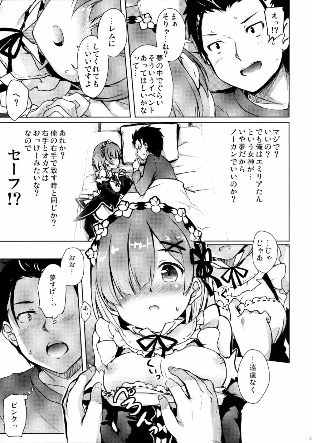 レムから始める異性交遊 - page6