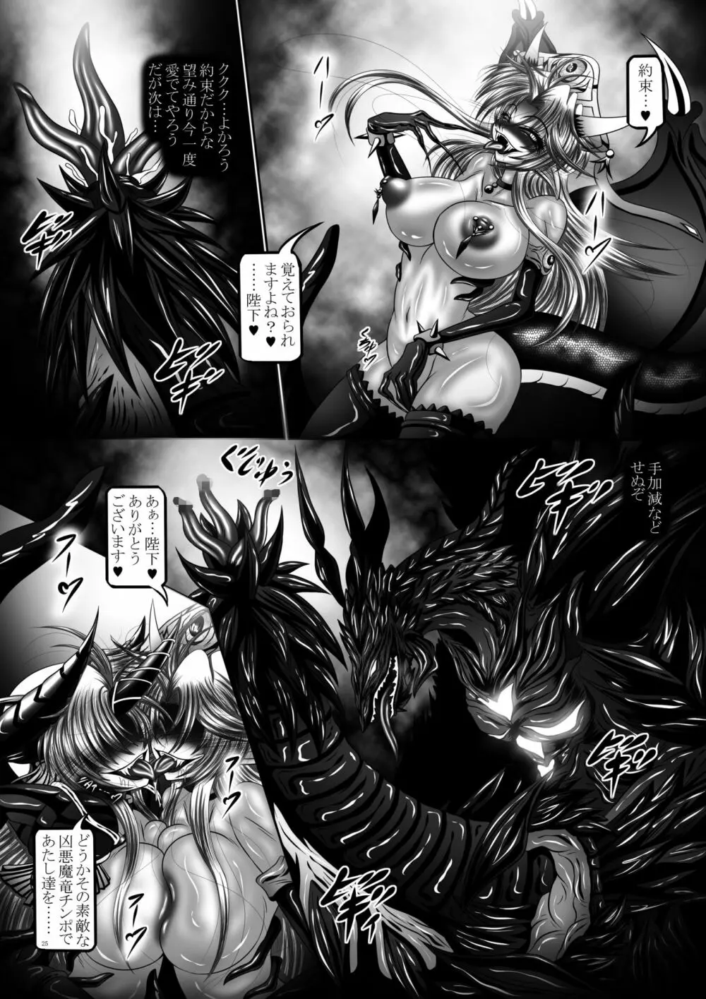 Dragon's Fall -二人の堕竜姫- - page25