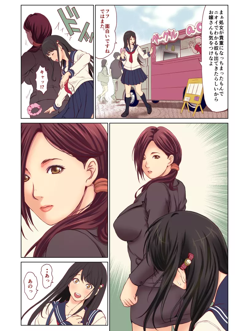 痴漢にレイプされまくる処女JK ～結婚までH禁止の世界～ - page13