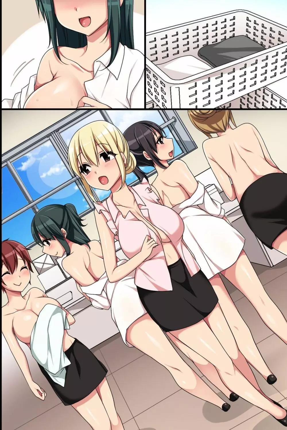 会社の常識を書き換えまくったらこうなった!?エッチなオフィス性活 - page55