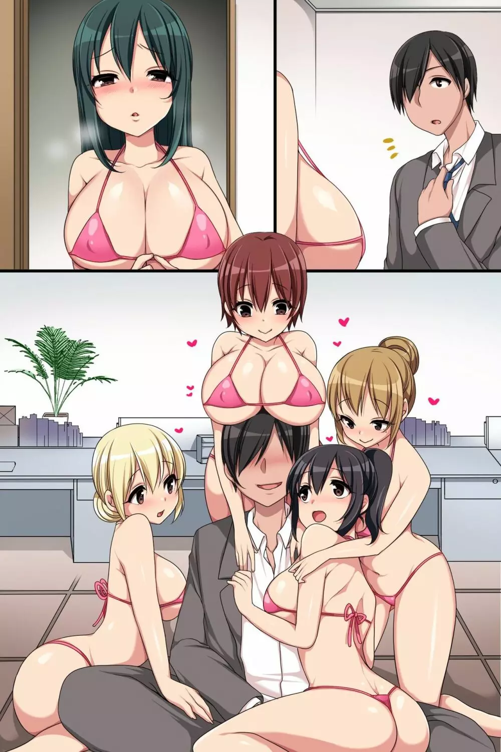 会社の常識を書き換えまくったらこうなった!?エッチなオフィス性活 - page58