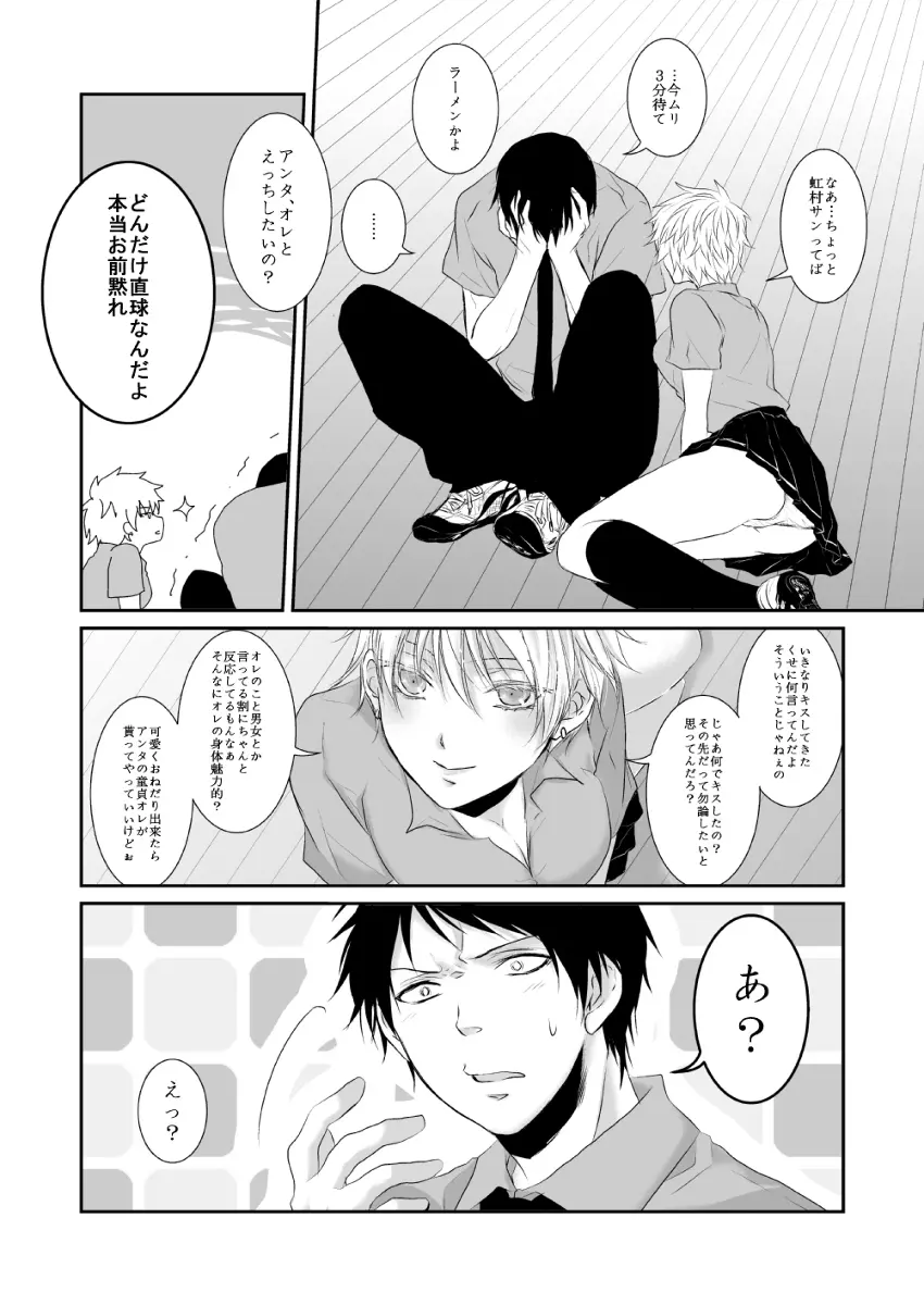オレの可愛くない元後輩の話をしよう①【虹灰/女体化】 - page14