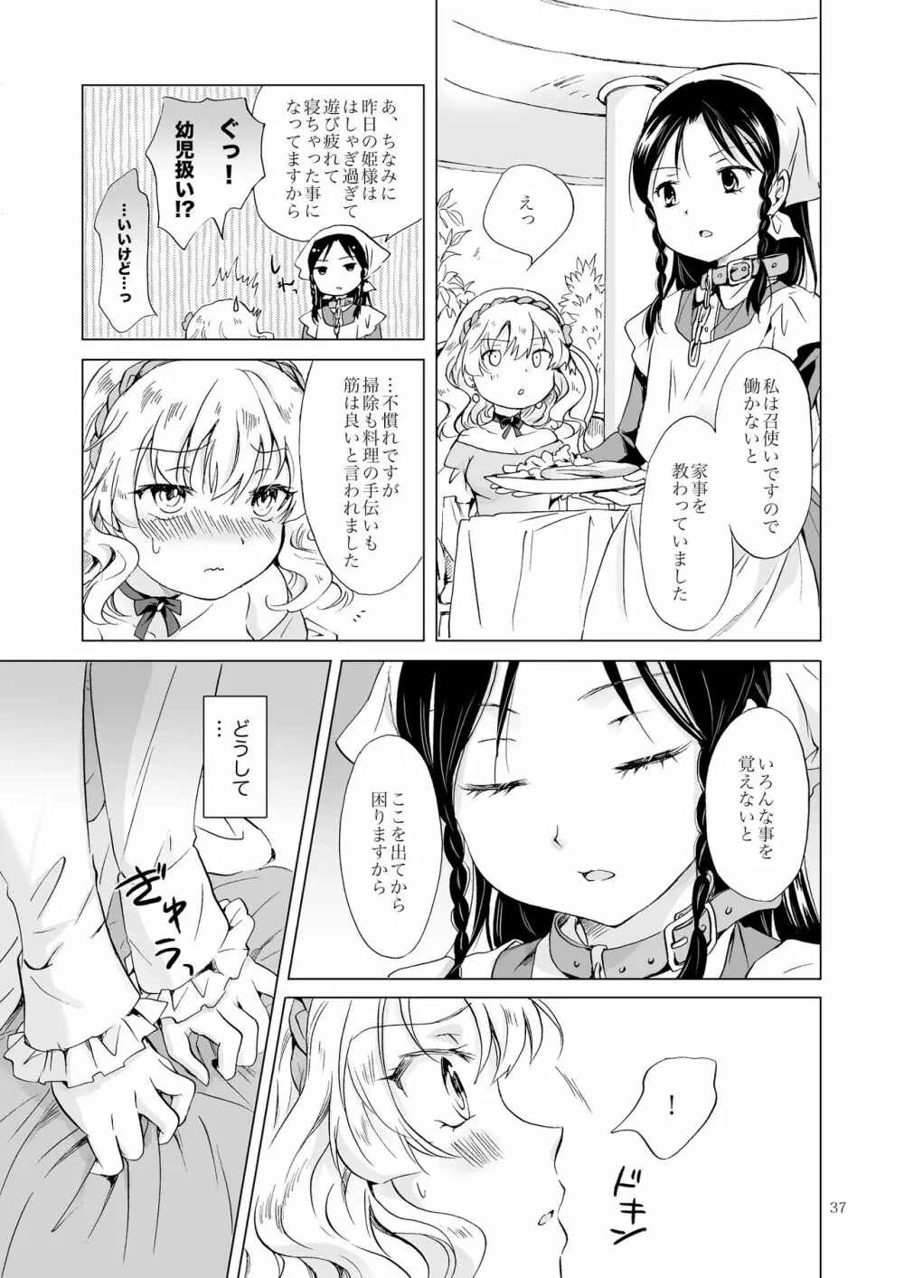 姫様と奴隷ちゃん - page36