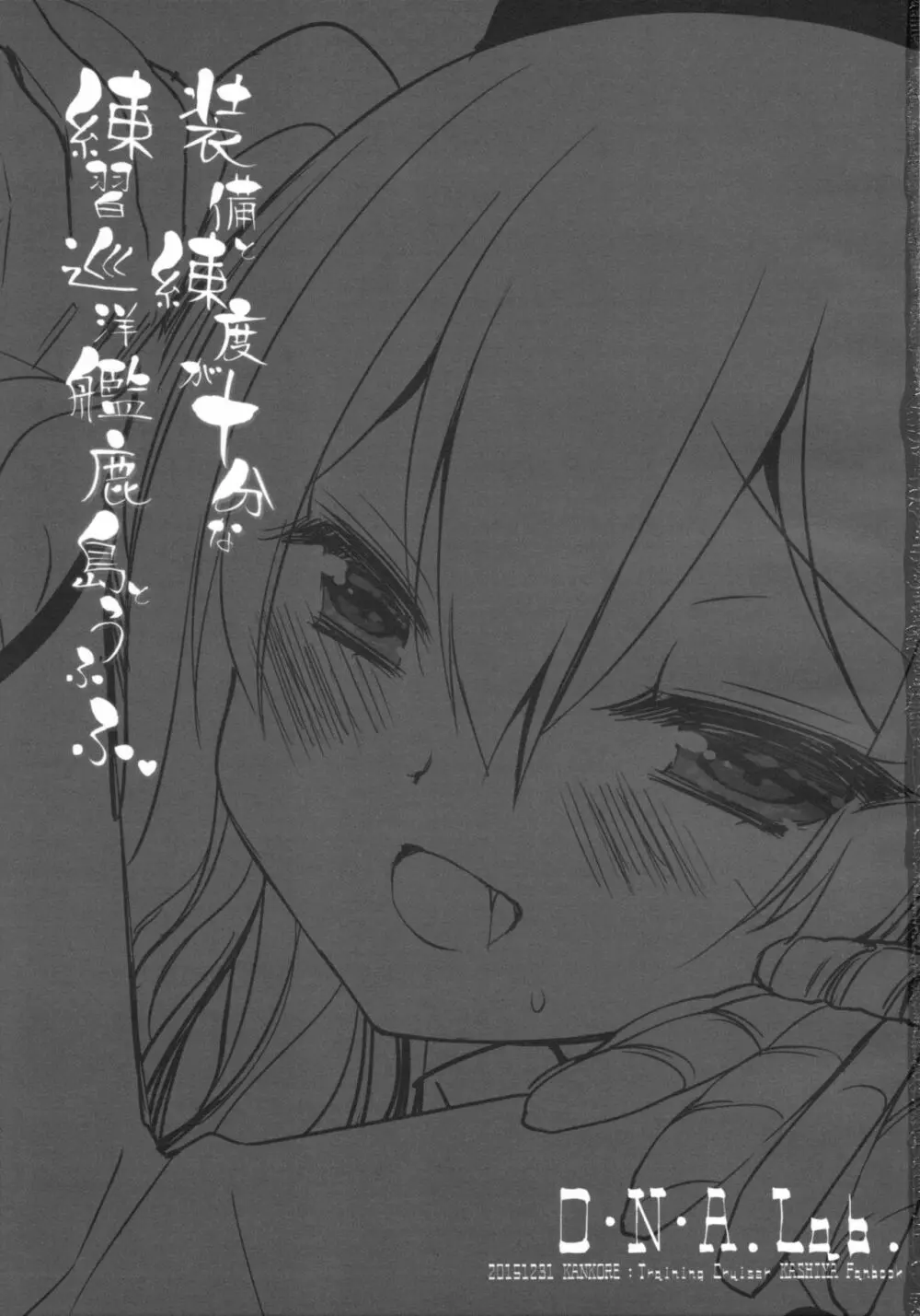 装備と練度が十分な練習巡洋艦鹿島とうふふ - page2