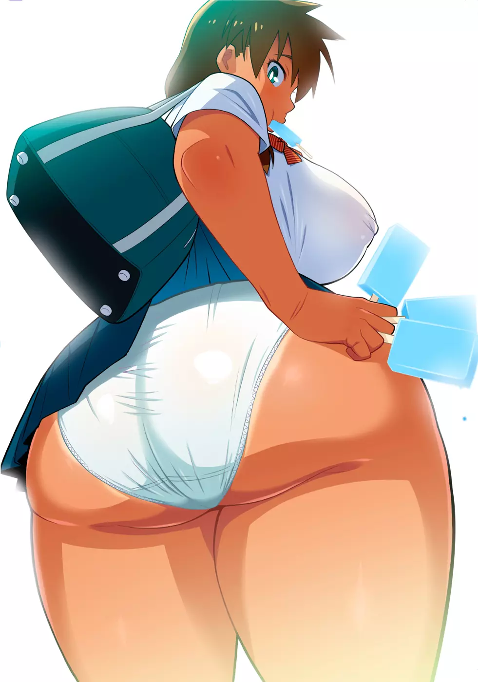 スキだらけJKの夏休み援交デビュー! - page22