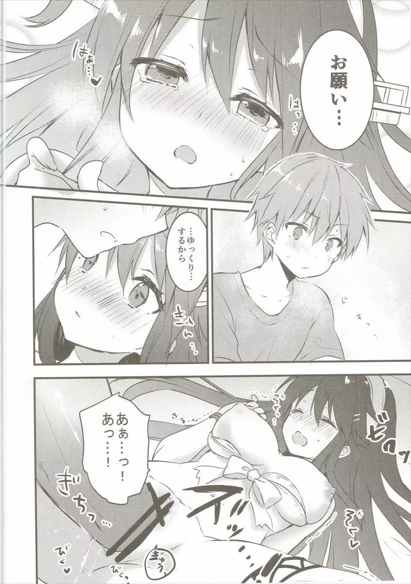 榛名はおさななじみ -榛名、とまどう- - page13