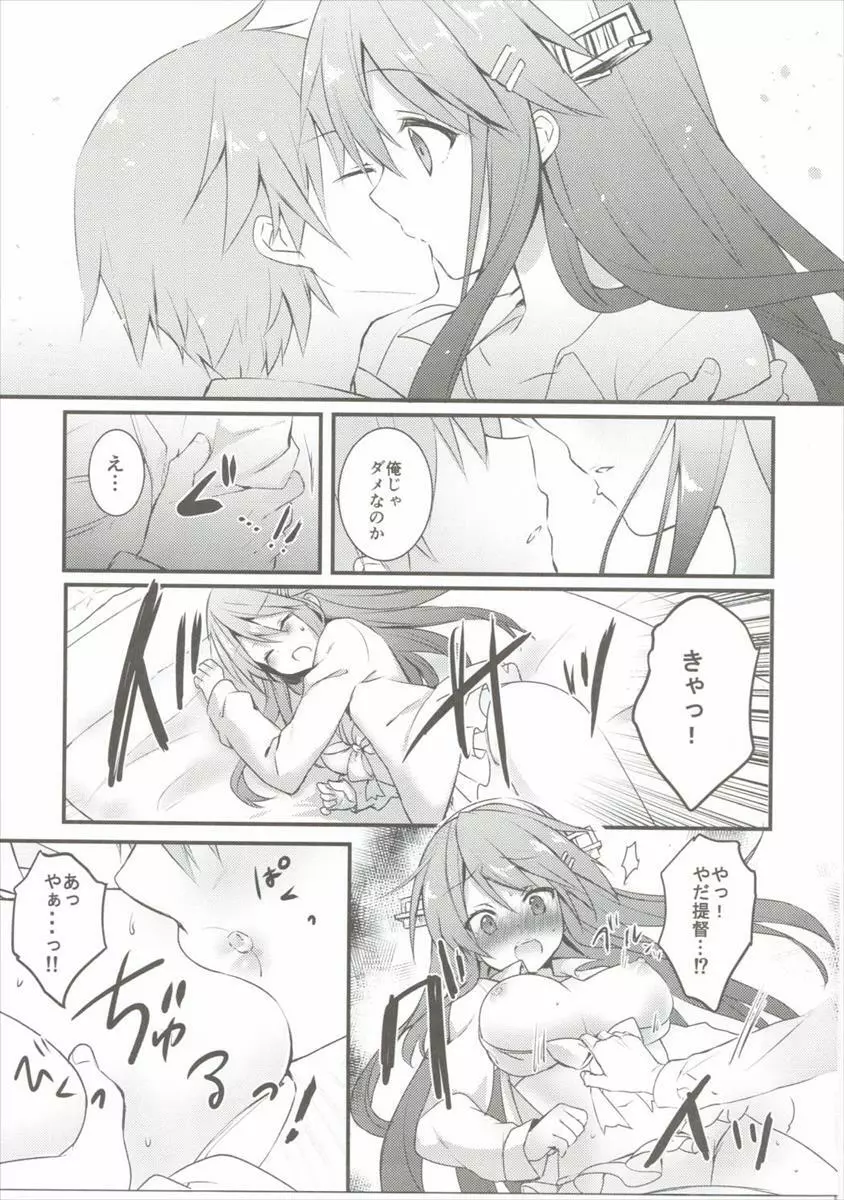 榛名はおさななじみ -榛名、とまどう- - page8