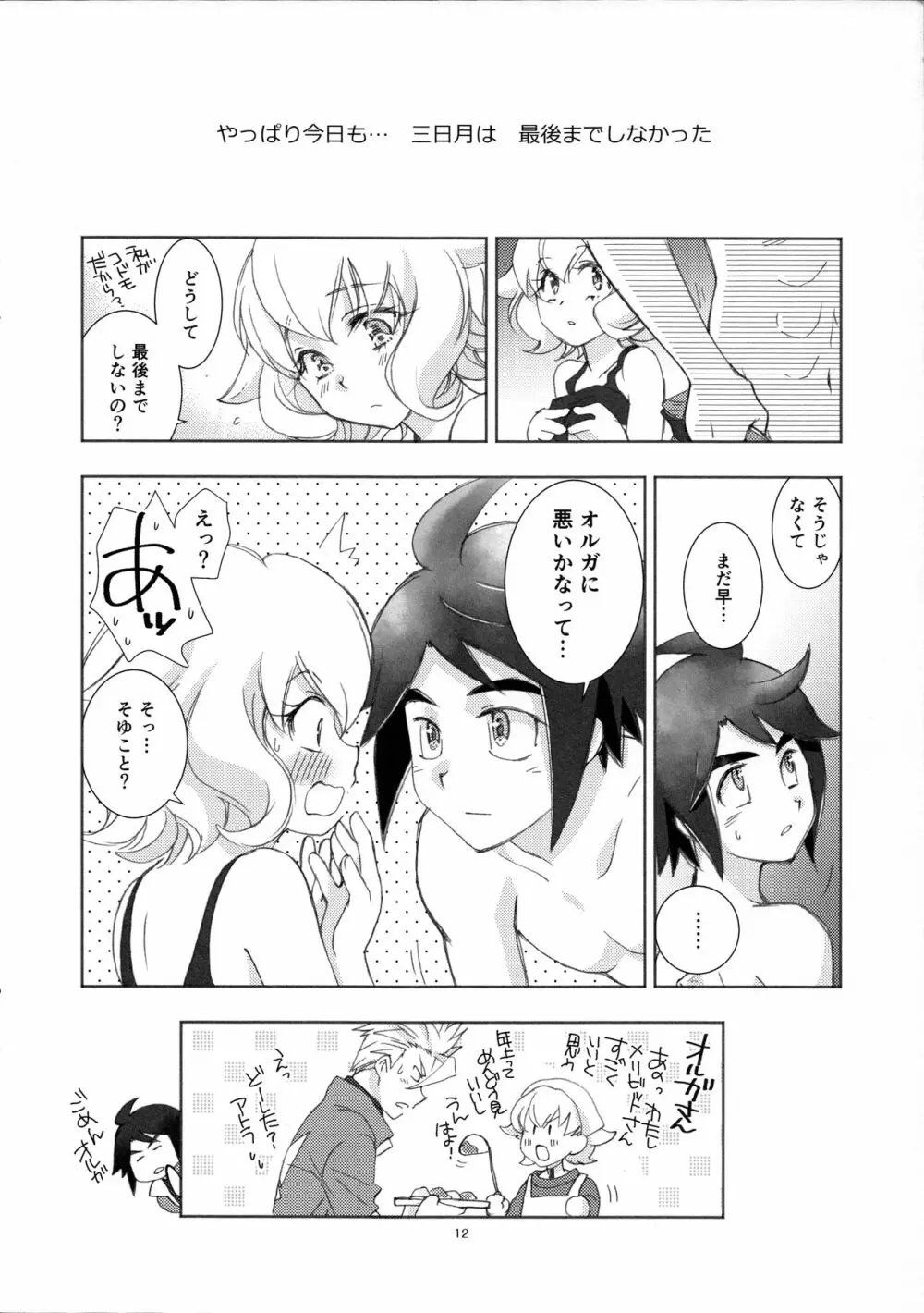 三日月はいつも最後までしない - page11