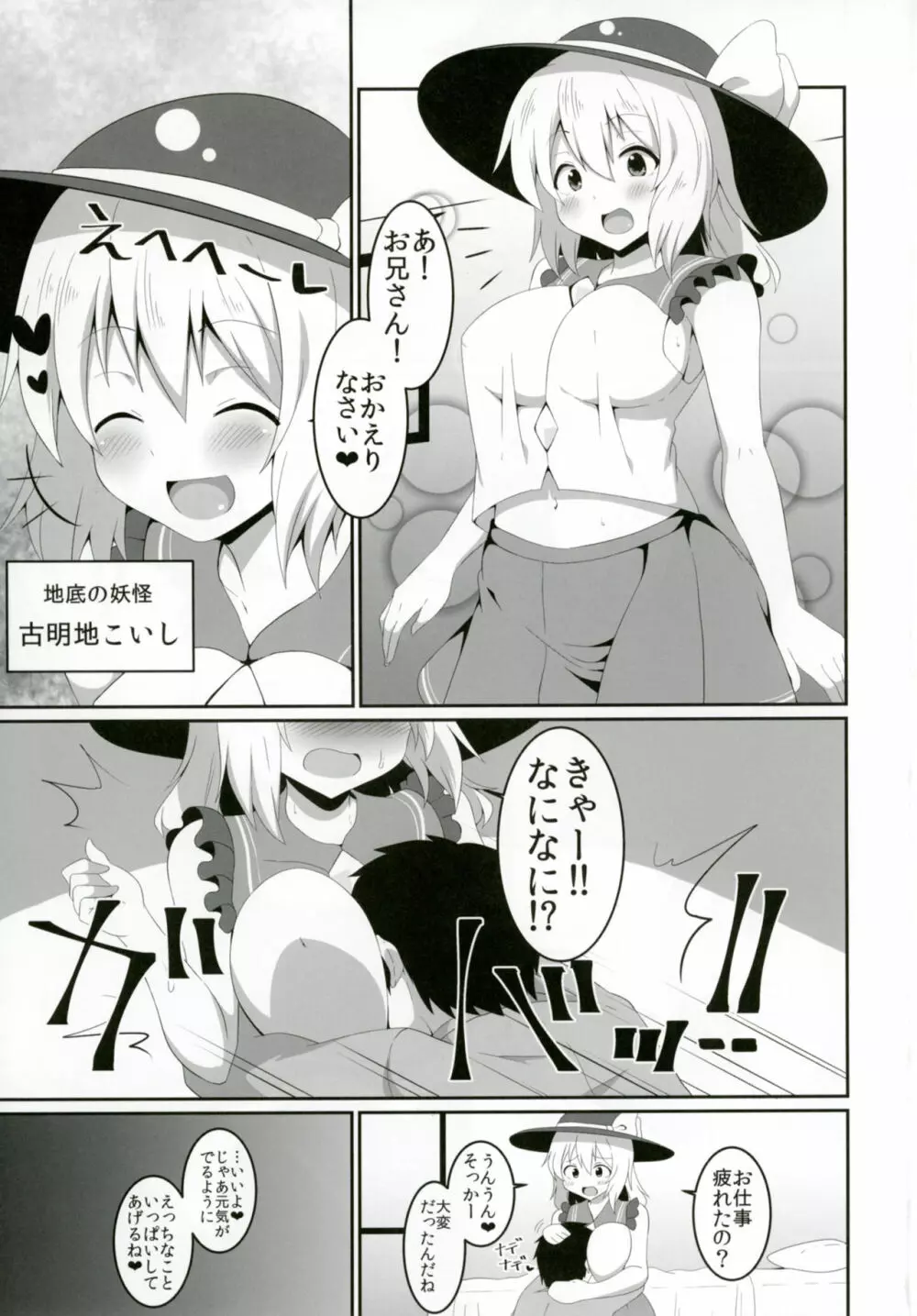 こいしちゃんのえっちな本! - page4