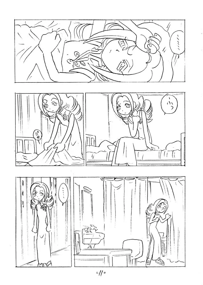 SHE LIVES IN A MATERIAL WORLD - page10