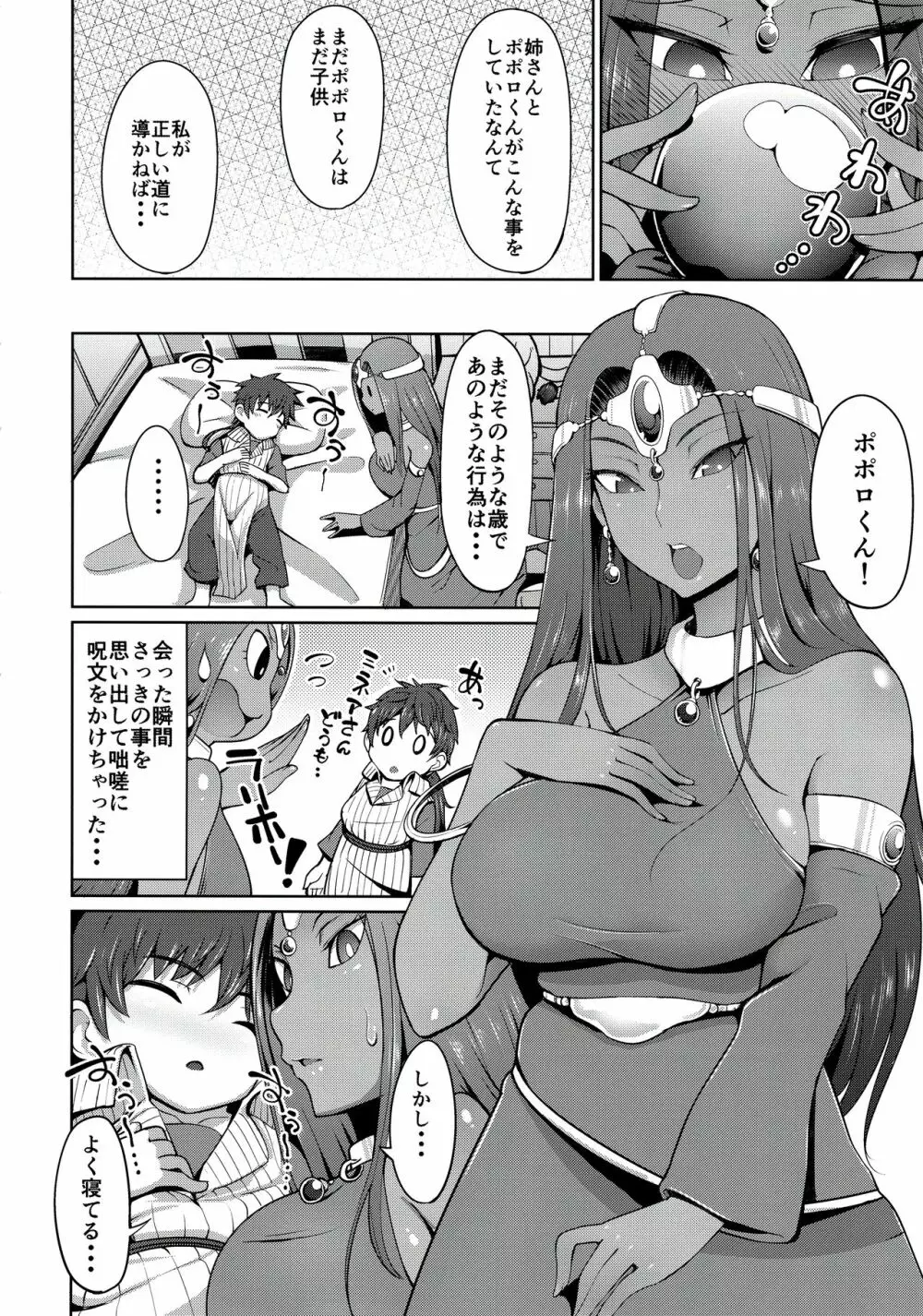 マーニャさんとミネアさんとアレする本 - page9