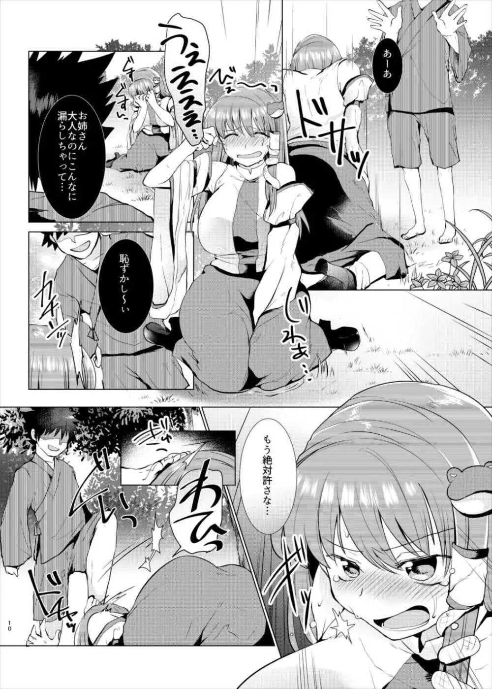 くすぐり陵辱早苗さん - page9